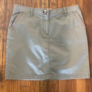 Nautica Olive Green Casual Skirt